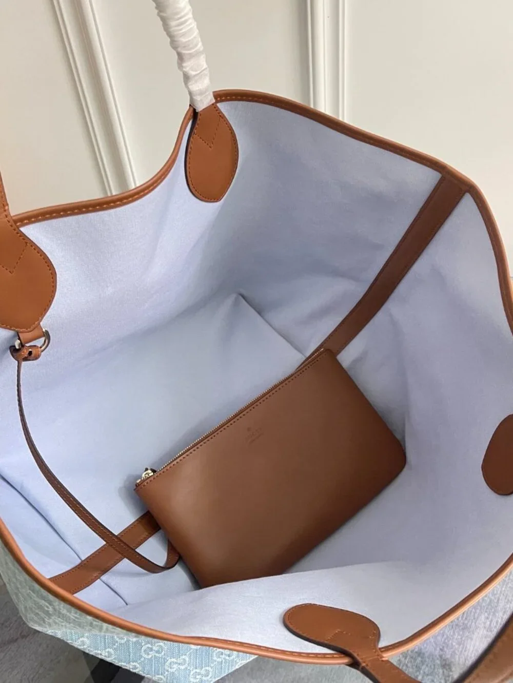 Gucci Denim Tote Bag